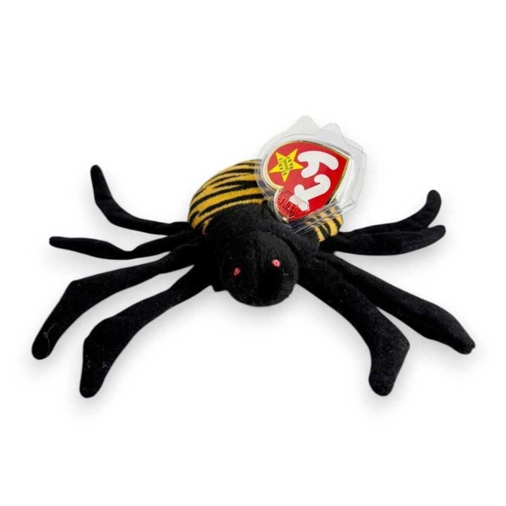Spinner the Spider | Web Weaver of Wonder | Mint Heart Tag TY Beanie Baby